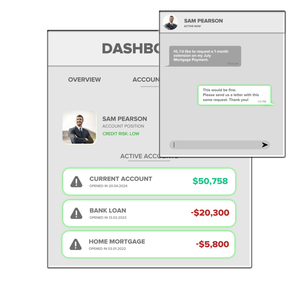 Act on behalf of customers